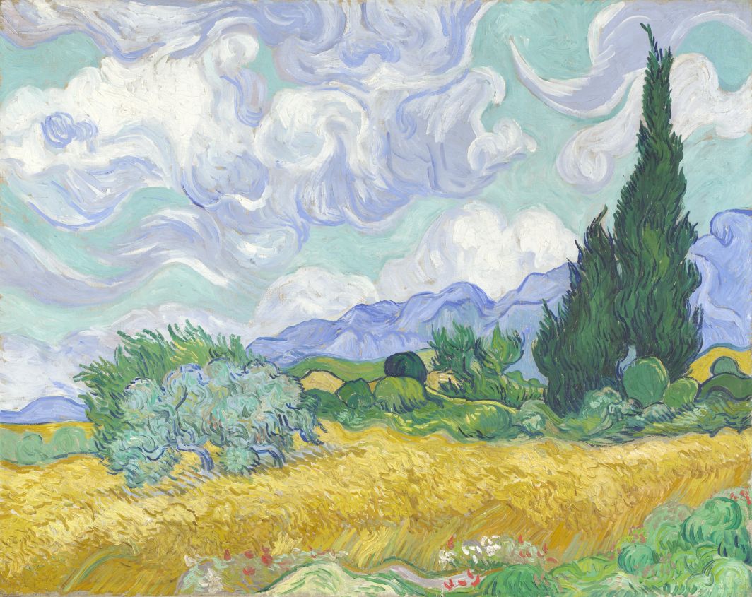 Style: Van Gogh Wheat Field